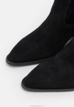 läder cowboy/biker boots svarta Anna Field 42BF62225 kvinnor - Bild 6