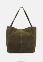 läder handväska khaki Anna Field 42BF62359 kvinnor