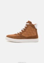 läder high-top sneakers cognac Anna Field 42BF61238 kvinnor - Bild 2