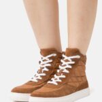 läder high-top sneakers cognac Anna Field 42BF61238 kvinnor