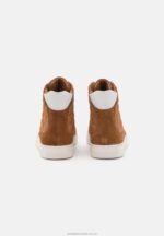 läder high-top sneakers cognac Anna Field 42BF61238 kvinnor - Bild 4