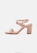 läder högklackade sandaler roséguldfärgade Anna Field 42BF61336 kvinnor - Bild 2