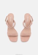 läder högklackade sandaler roséguldfärgade Anna Field 42BF61336 kvinnor - Bild 6