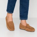 läder mockasin cognac Anna Field 42BF61858 kvinnor