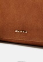 läder över body bag cognac Anna Field 42BF62532 kvinnor - Bild 4