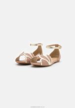 läder peeptoe balett pumps ljusrosa Anna Field 42BF62109 kvinnor - Bild 3