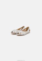 läder peeptoe balett pumps silver Anna Field 42BF62142 kvinnor - Bild 3