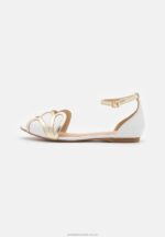 läder peeptoe balett pumps vit Anna Field 42BF62087 kvinnor - Bild 2