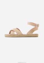 läder plattform sandaler beige Anna Field 42BF61576 kvinnor - Bild 2