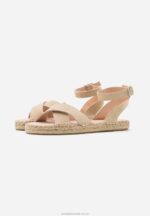 läder plattform sandaler beige Anna Field 42BF61576 kvinnor - Bild 3
