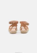 läder plattform sandaler cognac Anna Field 42BF61560 kvinnor - Bild 4