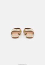 läder slingback balett pumps guld Anna Field 42BF62182 kvinnor - Bild 4