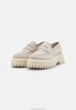 läder slip-ons beige Anna Field 42BF61808 kvinnor - Bild 3
