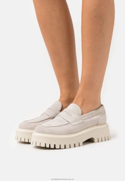 läder slip-ons beige Anna Field 42BF61808 kvinnor