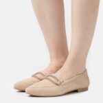 läder slip-ons beige Anna Field 42BF61810 kvinnor