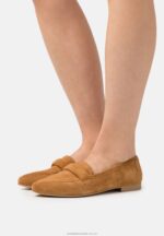 läder slip-ons konjak Anna Field 42BF61819 kvinnor