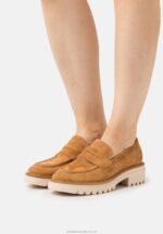 läder slip-ons konjak Anna Field 42BF61822 kvinnor