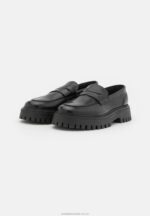 läder slip-ons svart Anna Field 42BF61791 kvinnor - Bild 2