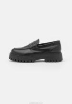 läder slip-ons svart Anna Field 42BF61791 kvinnor