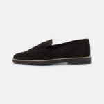 läder slip-ons svart Anna Field 42BF61794 kvinnor