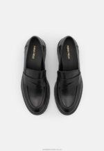 läder slip-ons svart Anna Field 42BF61817 kvinnor - Bild 6
