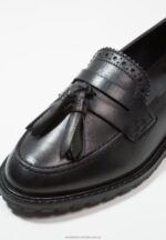 läder slip-ons svart Anna Field 42BF61829 kvinnor - Bild 3