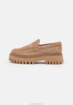 läder slip-ons taupe Anna Field 42BF61783 kvinnor
