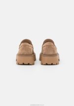 läder slip-ons taupe Anna Field 42BF61783 kvinnor - Bild 3