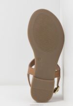 läder t-bar sandaler cognac Anna Field 42BF61495 kvinnor - Bild 7