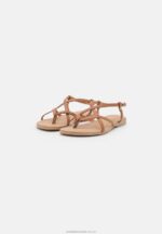 läder t-bar sandaler cognac Anna Field 42BF61536 kvinnor - Bild 3