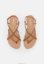läder t-bar sandaler cognac Anna Field 42BF61536 kvinnor - Bild 6