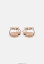 läder t-bar sandaler guld Anna Field 42BF61522 kvinnor - Bild 4