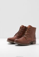 läderbooties ankelboots konjak Anna Field 42BF61999 kvinnor - Bild 5