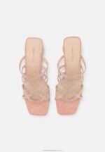 läderklackade mulor ljusrosa Anna Field 42BF61885 kvinnor - Bild 6