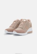 lädermix sneakers beige Anna Field 42BF61215 kvinnor - Bild 3