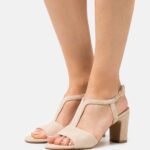 lädersandaler beige Anna Field 42BF61335 kvinnor