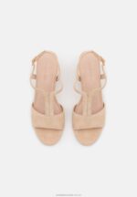 lädersandaler beige Anna Field 42BF61335 kvinnor - Bild 6