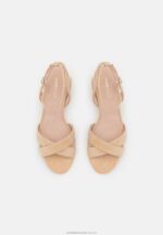lädersandaler beige Anna Field 42BF61359 kvinnor - Bild 6