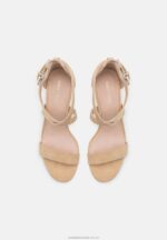 lädersandaler beige Anna Field 42BF61433 kvinnor - Bild 6
