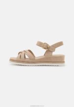 lädersandaler beige Anna Field 42BF61485 kvinnor - Bild 2