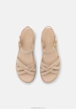 lädersandaler beige Anna Field 42BF61485 kvinnor - Bild 6