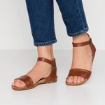 lädersandaler cognac Anna Field 42BF61278 kvinnor