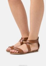 lädersandaler cognac Anna Field 42BF61316 kvinnor