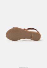 lädersandaler cognac Anna Field 42BF61316 kvinnor - Bild 5