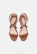 lädersandaler cognac Anna Field 42BF61425 kvinnor - Bild 6