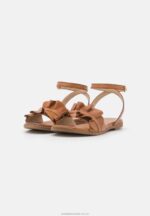 lädersandaler cognac Anna Field 42BF61440 kvinnor - Bild 2