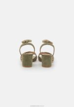 lädersandaler khaki Anna Field 42BF61330 kvinnor - Bild 4