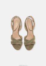 lädersandaler khaki Anna Field 42BF61330 kvinnor - Bild 6