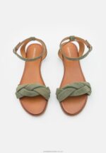 lädersandaler khaki Anna Field 42BF61387 kvinnor - Bild 6