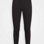 leggings byxor svart Anna Field 42BF6651 kvinnor